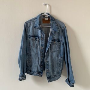 Oversized denim jacket